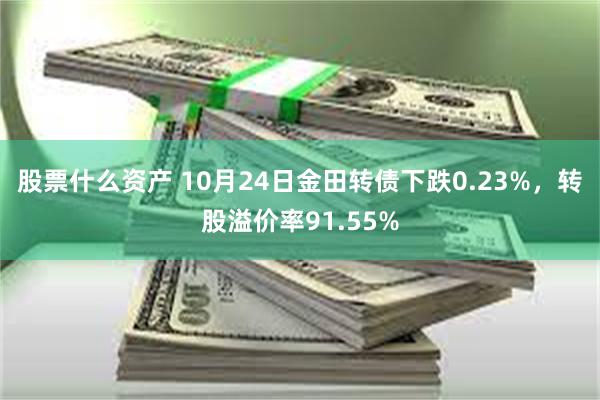 股票什么资产 10月24日金田转债下跌0.23%，转股溢价率91.55%